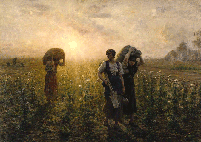 "The End of the Working Day" by Jules Brenton